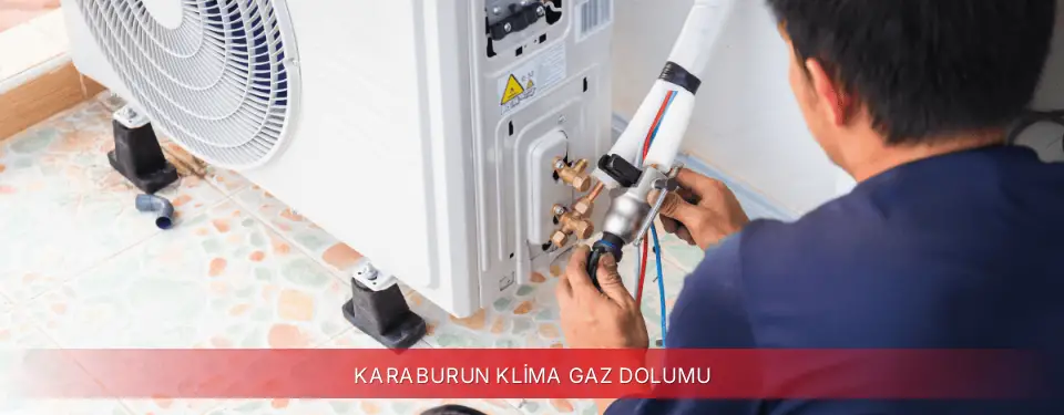 Karaburun İlçemi Finlux Klima Gaz Dolumu